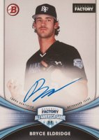 2023 Bowman Draft Under Armour All-America Game Autograph #AA-BE Bryce Eldridge Baseball Card