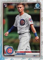 2020 Bowman Chrome #44 Nico Hoerner Ssp Baseball Card