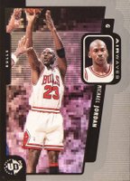 1998 Upper Deck UD3 Sample #233 Michael Jordan Rainbow Foil-Sample Basketball Card