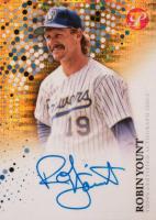 2022 Topps Pristine Pristine Autographs #PA-RY Robin Yount Gold Refractor Baseball Card