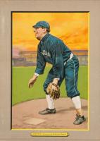 1911 Turkey Reds #118 Frank Smith Checklist Back Baseball Card