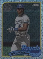 2024 Topps Silver Pack 1989 Chrome Promo #T89C52 Bo Jackson Baseball Card