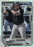 2021 Bowman Chrome #5 Andrew Vaughn Refractor Baseball Card