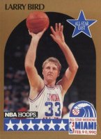 1990 Hoops #2 Larry Bird All-Star Basketball Card