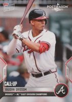 2022 Topps Now Postseason #PS37 Vaughn Grissom Baseball Card