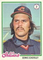 1978 Topps #122 Dennis Eckersley Baseball Card