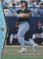 1995 SP #185 Mark McGwire Silver Baseball Card