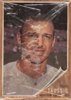 1962 Topps #CP Cello Pack Baseball Card
