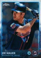 2015 Topps Chrome #4 Joe Mauer Baseball Card