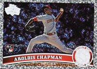 2011 Topps #110 Aroldis Chapman Diamond Baseball Card