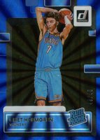 2022 Panini Donruss #202 Chet Holmgren Blue Holo Laser Basketball Card