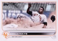 2022 Topps Update #US24 Willie Mays Ssp Baseball Card