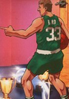 2023 Leaf Web Exclusives #62 Larry Bird Anime Nation Basketball Card