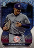 2023 Bowman Mega Box Chrome #225 Jasson Dominguez SP Baseball Card
