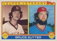 1983 Topps #151 Bruce Sutter Baseball Card
