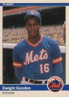 1984 Fleer Update #U-43 Dwight Gooden Baseball Card