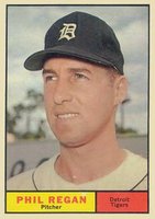 1961 Topps #439 Phil Regan Baseball Card