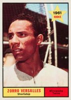 1961 Topps #21 Zoilo Versalles Baseball Card