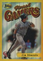 1996 Finest #83 Jim Edmonds Refractor Baseball Card