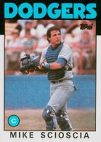 1986 Topps #468 Mike Scioscia Baseball Card