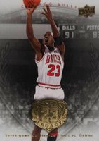 2009 Upper Deck Jordan Legacy Gold #43 Michael Jordan Basketball Card