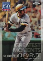 2019 Topps Chrome Update 150 Years of Professional Baseball #15 Roberto Clemente Baseball Card