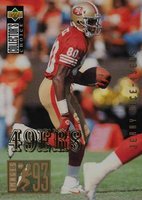 1994 Collector's Choice #45 Jerry Rice Gold Football Card