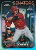 2024 Topps Pro Debut #PDC128 Dylan Crews Chrome Baseball Card