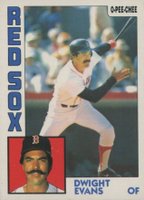 1984 O-Pee-Chee #244 Dwight Evans Baseball Card