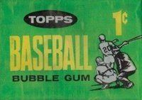 1964 Topps #WP Wax Pack 1 Cent Baseball Card
