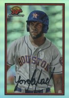 2019 Bowman 30th Anniversary Chrome #YA Yordan Alvarez Baseball Card