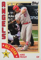 2019 Topps 1984 Topps Baseball All-Stars #MT Mike Trout Baseball Card