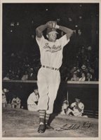 1949 Cleveland Indians Picture Pack-Action # Satchel Paige Baseball Card