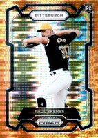 2024 Panini Prizm #118 Paul Skenes Orange Pulsar Baseball Card