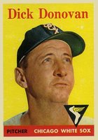 1958 Topps #290 Dick Donovan Baseball Card