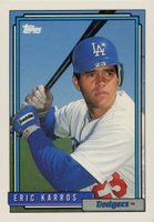 1992 Topps #194 Eric Karros Baseball Card