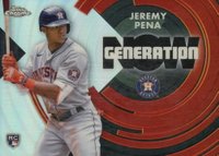 2022 Topps Chrome Update Generation Now #GNC10 Jeremy Pena Baseball Card