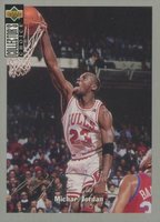 1994 Collector's Choice #240 Michael Jordan Silver Signature Basketball Card