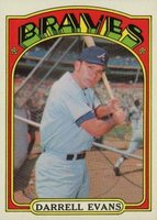 1972 Topps #171 Darrell Evans Baseball Card