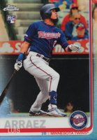 2019 Topps Chrome Update  #45 Luis Arraez Refractor Baseball Card
