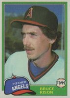 1981 Topps #340 Bruce Kison Baseball Card
