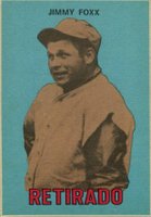 1967 Venezuela Topps #163 Jimmie Foxx Baseball Card