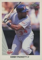 1990 Leaf #123 Kirby Puckett Baseball Card