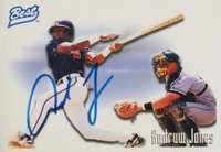 1995 Best Autographs # Andruw Jones Baseball Card