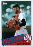 1985 Topps #376 Jeff Newman Baseball Card