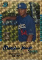 2005 Bowman Chrome #349 Matthew Kemp Autograph-Superfractor 1/1 Baseball Card