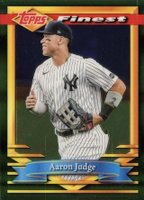 2021 Topps Finest Flashbacks #25 Aaron Judge Baseball Card