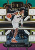 2023 Panini Select #75 Keyonte George Teal/White/Pink Prizm Basketball Card