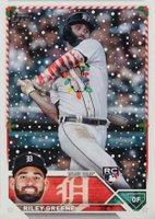 2023 Topps Holiday #H70 Riley Greene Ssp Baseball Card