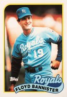 1989 Topps Tiffany #638 Floyd Bannister Baseball Card